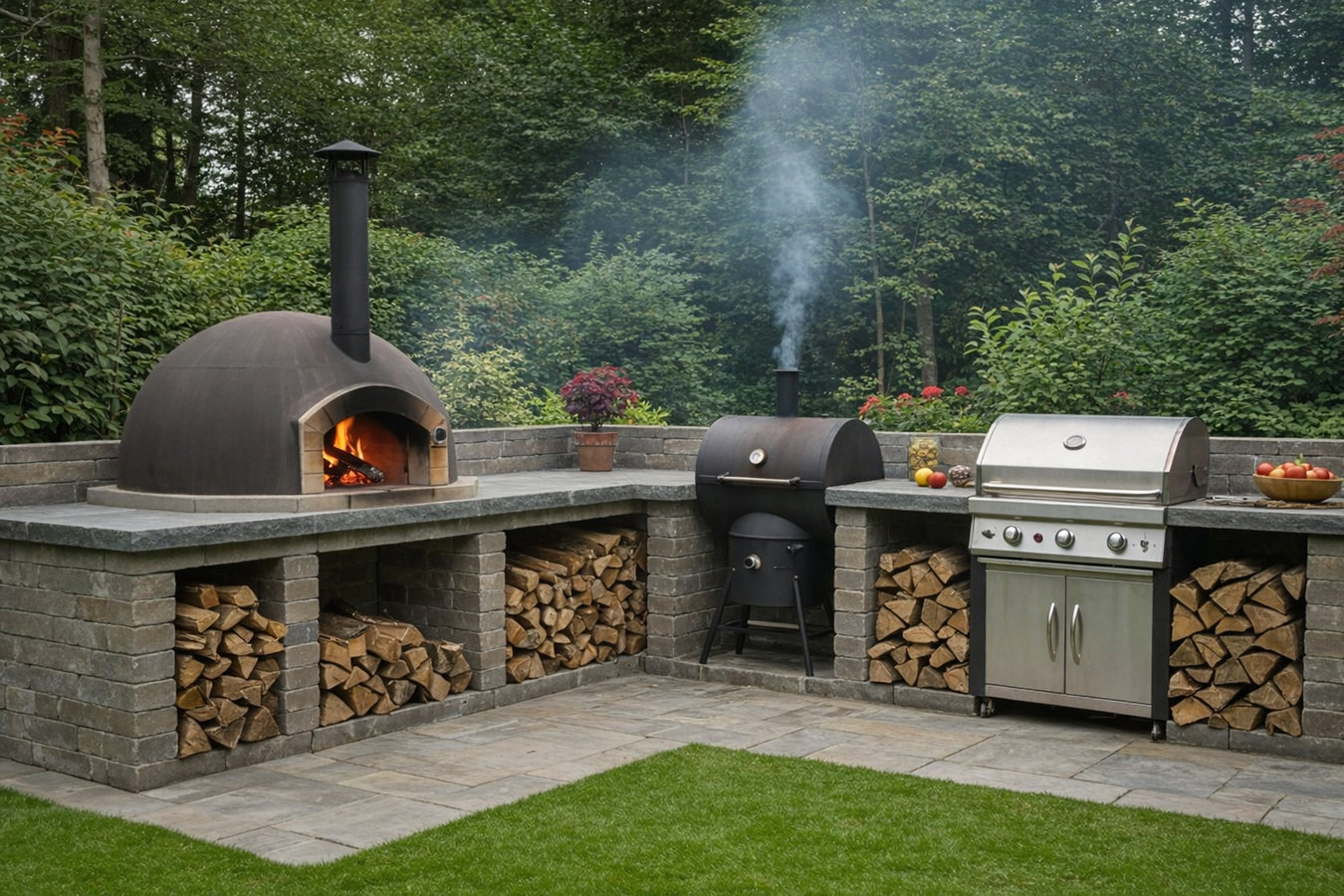 Outdoor Kitchen Masonry in Augusta, GA